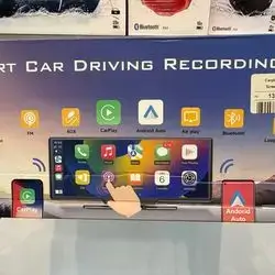 Full Screen Carplay+Record+2camera apple+android