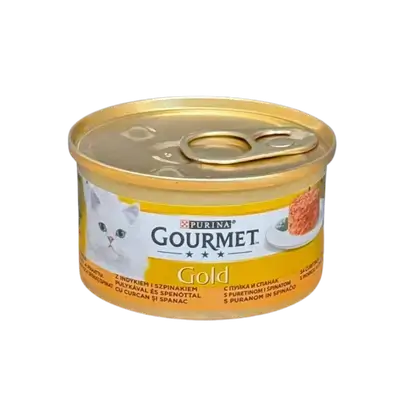 Gourmet Turkey & Spinach 85g
