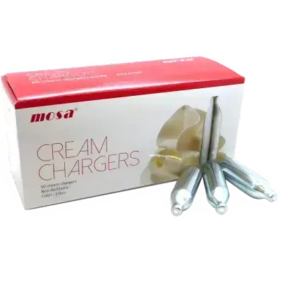 MOSA N₂O Cream Chargers – 50 Pack