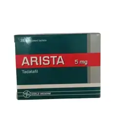 Arista Tadalafil 5mg 28 coated tablets