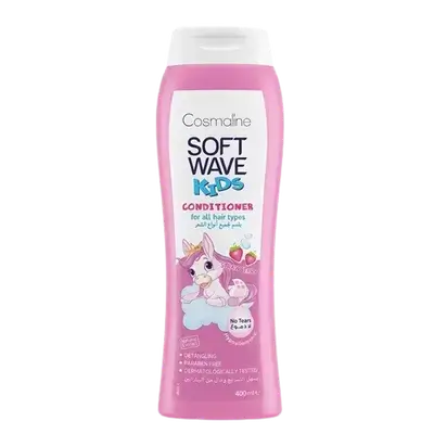 Soft Wave Kids Conditioner Strawberry 400ml _ Cosmaline