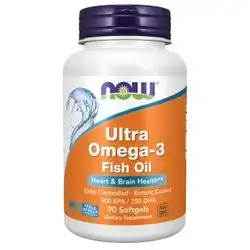 Now Ultra Omega-3 Fish Oil 90 Softgel
