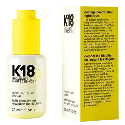 Molecular Repair Hair Oil 30ml _ K18 BIOMIMETIC HAIRSCIENCE
