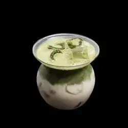 Salty Maple Matcha Latte
