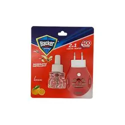 Hacker Electric Mosquito Repellent Liquid Lemon 480 Hours