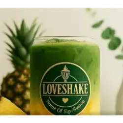 Iced Pineapple Matcha Latte