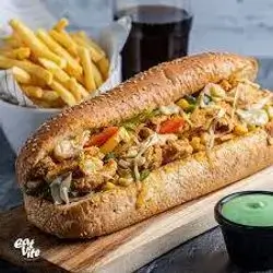 Croquette Fries Sandwich