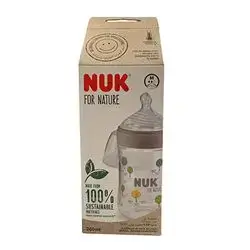 NUK For Nature size M with 6 tiny openings (for medium drinking flow) 260ml