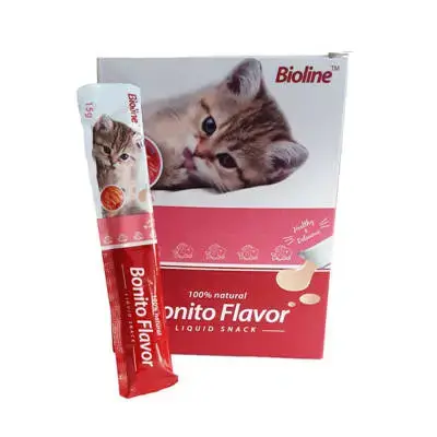 Bioline Snack In Pasta Bonito Flavor 15Gr 24 pcs 2332