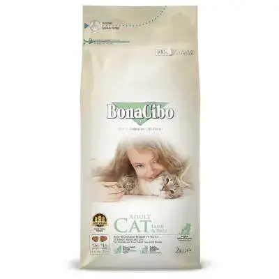 Bonacibo Adult Cat (lamb and rice) 2kg