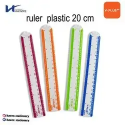 Ruler Plastic 20cm