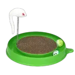 Cat Scratch With  Ball