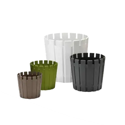 Akasya Flower Pot 27 Green