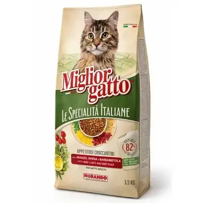Miglior Gatto Beef & Oat 1,5 kg