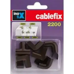 5X5Mm Cable Fix Apparatus Brwon