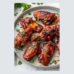 BBQ Grilled Chicken Wings