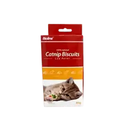 Bioline - Catnip Biscuits - Cod 80g