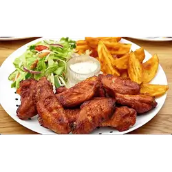 Half Person Chicken Wings
