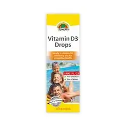 SUNLIFE VITAMIN D3 DROPS 400 I.U
