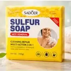 Sulfur Soap Mite Removal Anti-acne 125g