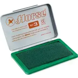 Stamp pad HORSE no.3 Green