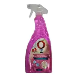 O2 Pink Glass Cleaner 750ml