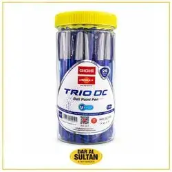 GIGIS,TRIO DC, PEN BLUE 25 PCS , 1.0 mm