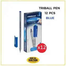 blue pen, pensan,1.0mm ,12pcs.
