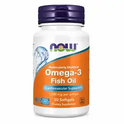 Now Omega -3 Fish Oil 1000mg (30 softgel)
