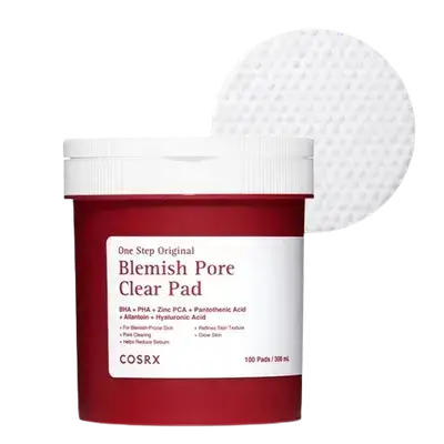 One Step Original Blemish Pore Clear Pad 100 Pads 300ml _ COSRX
