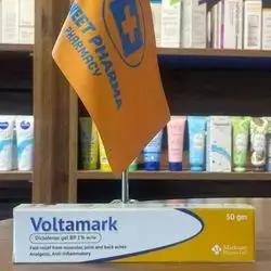 voltamark diclofenac gel %1  fast relief from muscular , joint and back aches analgesic , anti -inflammatory 50g 