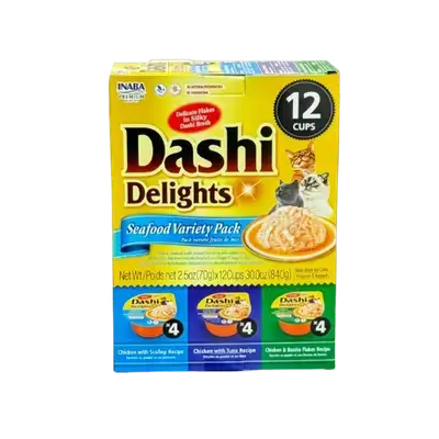 Inaba - Dashi Delights – Tuna Variety Pack 12 pieces