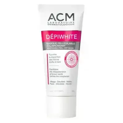 ACM depiwhite Whitening Peel Off Mask - 40ml | اي سي ام قناع مضاد للتصبغات للوجه - 40 مل