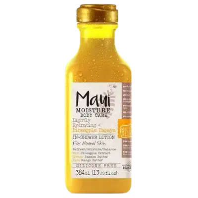 Lightly Hydrating Pineapple Papaya In-Shower Lotion 384ml _ Maui MOISTURE BODY CARE