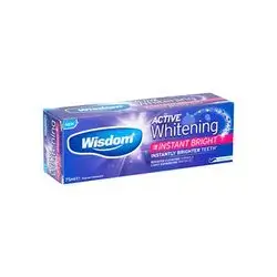 Active Whitening Instat Toothpaste Wisdom