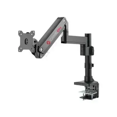 GAMEON GO-2083 Heavy-Duty Spring-Assisted Single Monitor Arm – Black