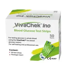 VIVACHEK INO blood glucose 50 test strips