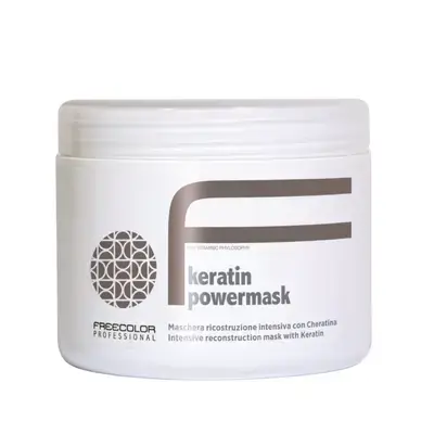 ماسکی قژ بە کیراتین پاوەر ماسکی کیراتینی پیشەگەری Freecolor NEW ITEM (500 ml)