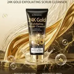 KORMESIC 24K Gold Exfoliating Scrub Cleanser
