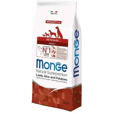 Monge Lamb Rice & Potatoes 12kg