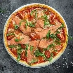 Fish pizza