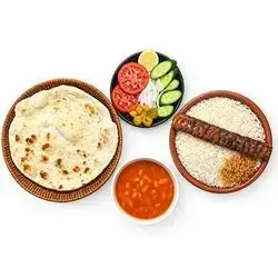 1 Shish Chicken Kebab On Rice