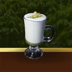 Milk with Pistachio