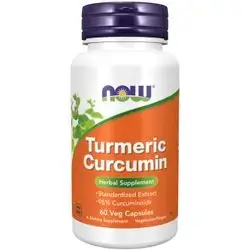 NOW Foods Turmeric Curcumin 60 VEG CAPSULES