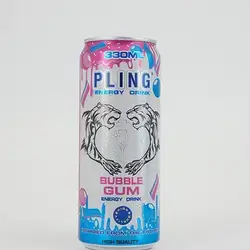 Pling Energy Drink Bubble Gum 330 Ml