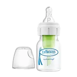 Anti-Colic Baby Bottle Natural Flow 0m+ Narrow 60ml _ Dr Brown's