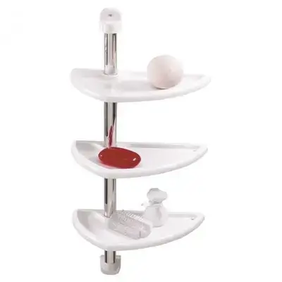 Prima Futura White Bathroom Shelf Set