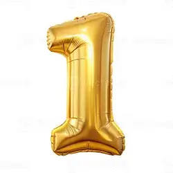 Balloon Number With Helium Gas