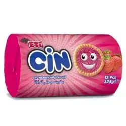 Eti Cin Strawberry Jelly Biscuit 325g