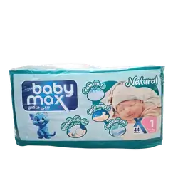 Baby Max Diapers No. 1, 44 count